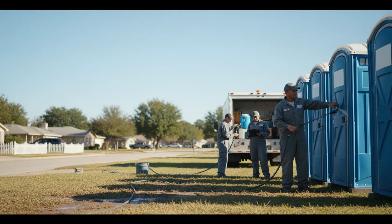 Long-Term Portable Toilet Rental in Hawkinsville, GA near me